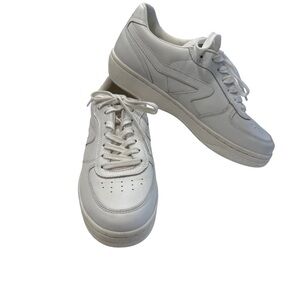 rag & bone Women’s Retro Court Sneaker White Leather Sz US 8.5 EU 39 NEW